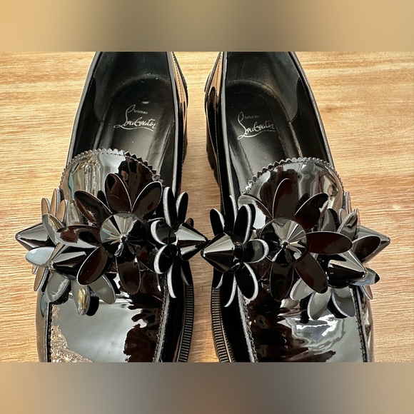 Christian Louboutin Daisy Spikes loafers in size 40.5 - Picture 8 of 12